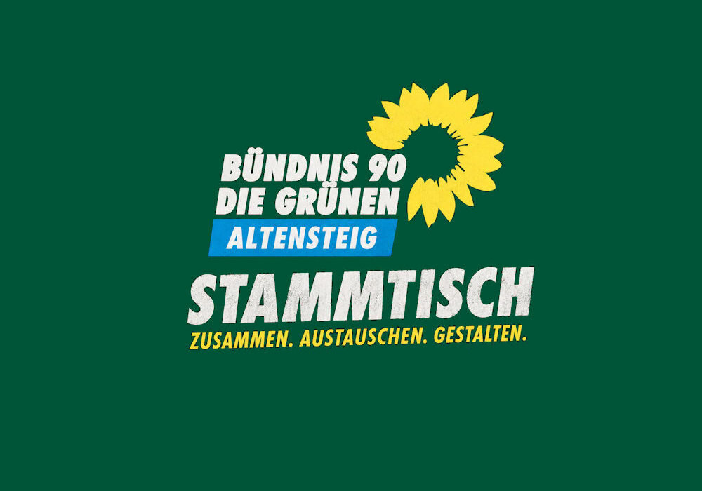 Wir, der OV ALTENSTEIG von BÜNDNIS 90/DIE GRÜNEN, veranstaltet regelmäßig einen Stammtisch, bei dem wir uns austauschen um zu gestalten.